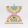 Arcoiris Ensartado 10 Pastel - Imagen 2